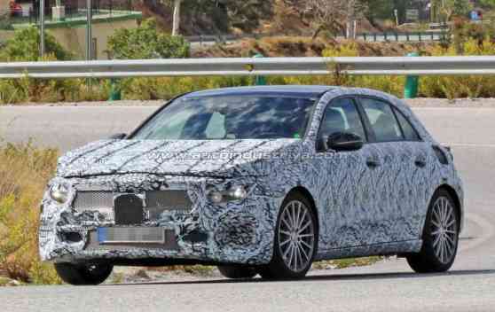 Spied: Mercedes-AMG testing A43 to slot below A45 Spied: Mercedes-AMG testing A43 to slot below A45 image