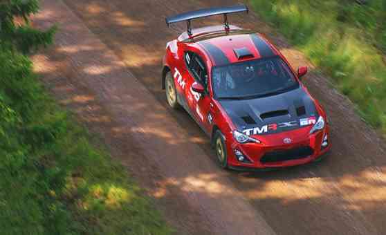 Akio Toyoda, Tommi Makinen test Toyota 86 rally car in Finland Akio Toyoda, Tommi Makinen test Toyota 86 rally car in Finland image