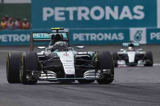 Rosberg leads Mercedes-AMG F1 to victory in 2015 F1 Mexican GP Rosberg leads Mercedes-AMG F1 to victory in 2015 F1 Mexican GP image