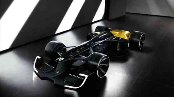 Shanghai 2017: Renault envisions a radical, safer Formula 1 car Shanghai 2017: Renault envisions a radical, safer Formula 1 car image
