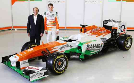 Sahara Force India reveals VJM06 F1 car for 2013 season Sahara Force India reveals VJM06 F1 car for 2013 season image