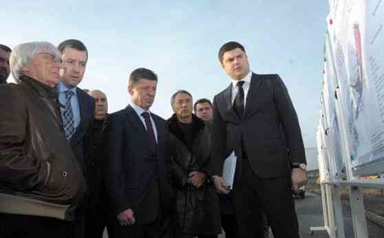 Sochi Olympic Park Circuit construction well underway Sochi Olympic Park Circuit construction well underway image