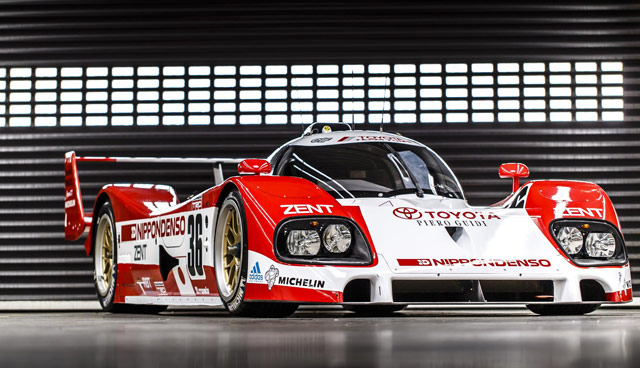 The Toyota TS010 Le Mans race car