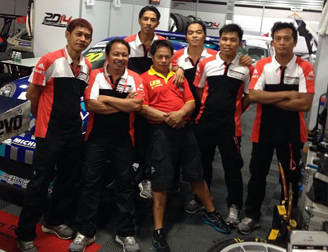 Filipino team from PCCA