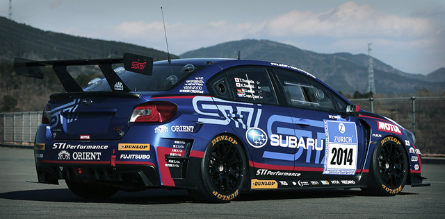 The Subaru WRX STI NBR Challenge 2014