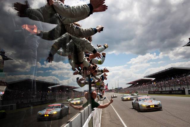 Aston Martin #95 takes the win