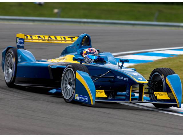 Buemi's Formula E car