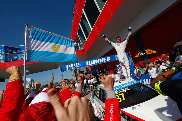 Citroen's Jose Maria Lopez