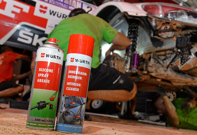 Wurth Silicone Spray Grease and Interior Cleaner