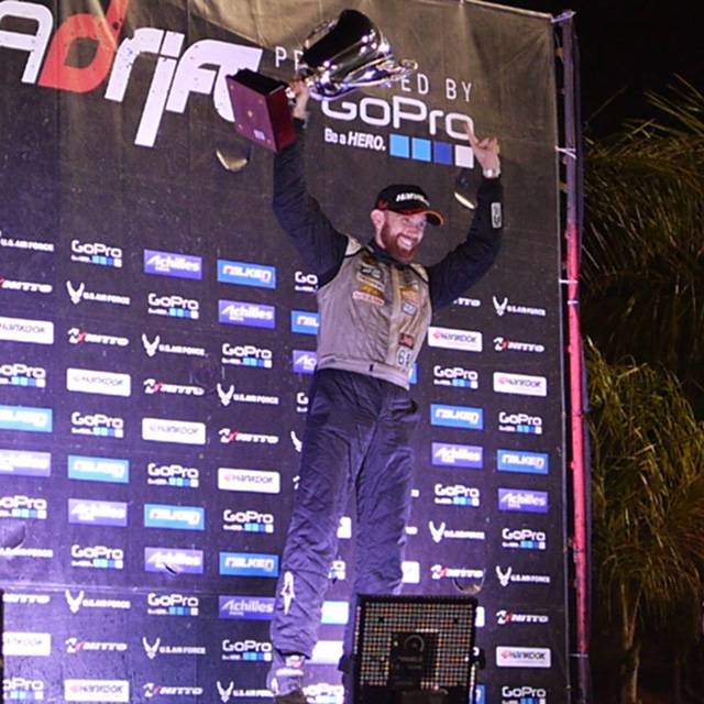 Chris Forseberg winning the 2014 Formula Drift title