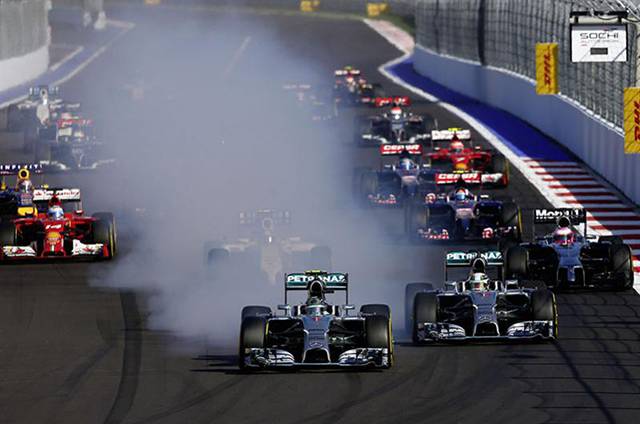 Roseberg ruining his tires