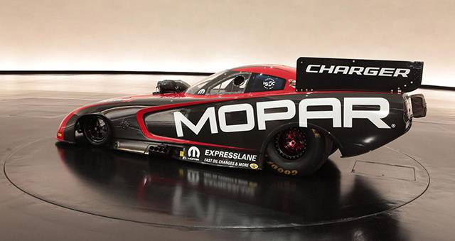 The 2015 Dodge Charger R/T Funny Car