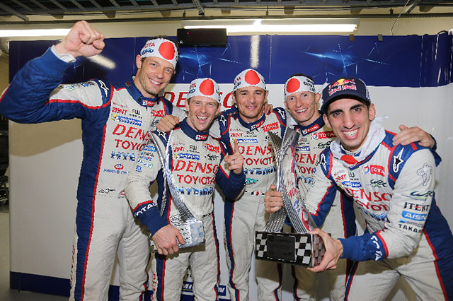 Toyota Racing team drivers