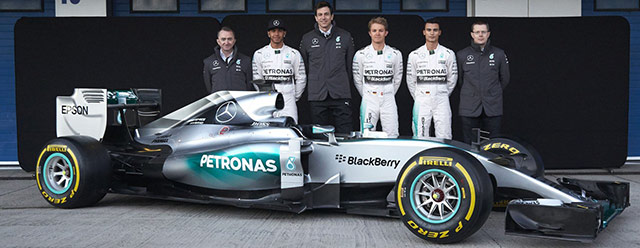 The Mercedes-Benz F1 W06 Hybrid