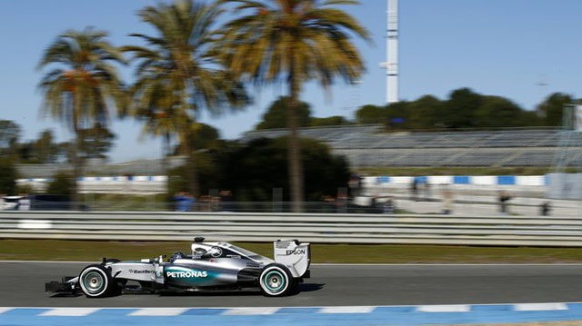 The Mercedes-Benz F1 W06 Hybrid