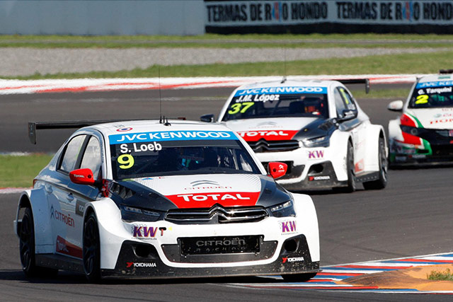 Loeb 2015 World Touring Car Championship in Argentina