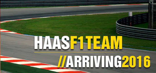 Haas F1 team coming in 2016