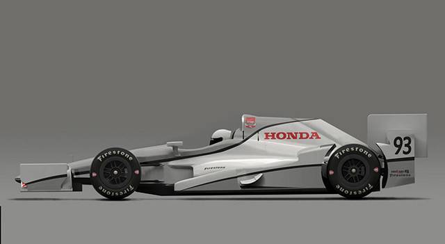 The side profile of the new Honda Aero Kit