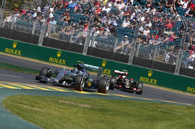 Rosberg and Vettel