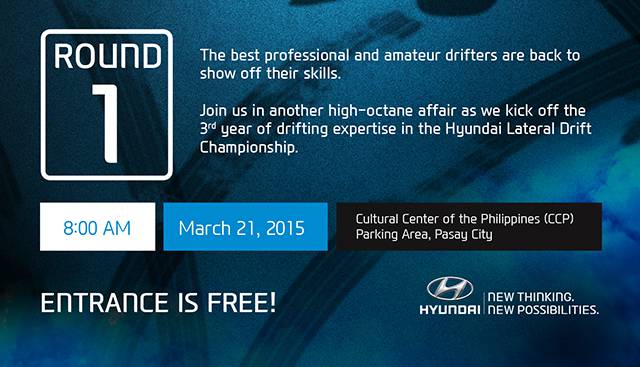 Round 1 of the 2015 Hyundai Lateral Drift