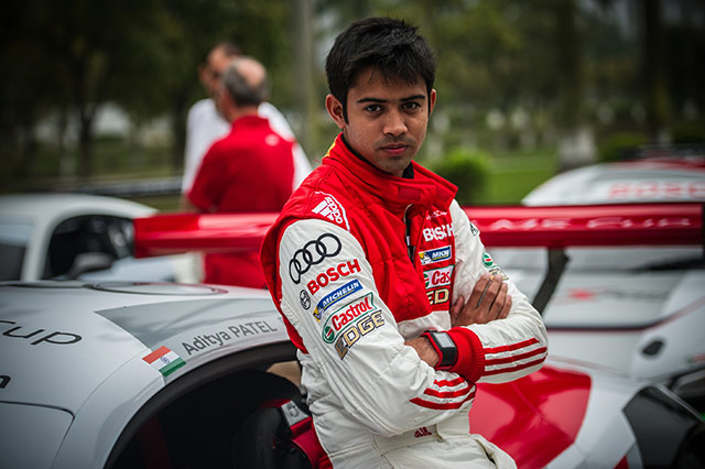 ndia's Aditya Patel joins the competition, becoming the first ever driver from his country to race in the Cup