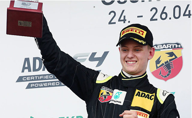 Mick Schumacher debuts at the 2015 ADAC Formula 4 Championship