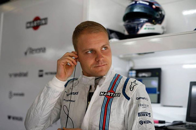 Williams Martini Racing F1 driver Valtteri Bottas