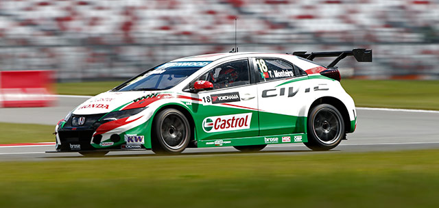 Honda's Tiago Monteiro claims first WTCC win since 2013