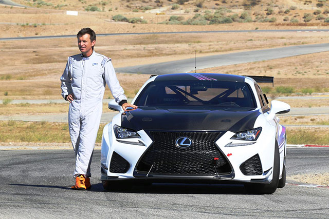 The RC F GT concept will be driven by 24 Hours of Le Mans winner Justin Bell