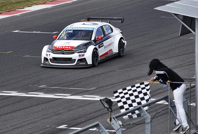 Loeb finally ended his cold streak as he won the second race at the Slovakia Ring