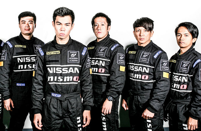 Philippine representatives to GT Academy Asia Race Camp