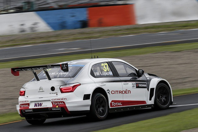 Citroen's Jose Maria Lopez