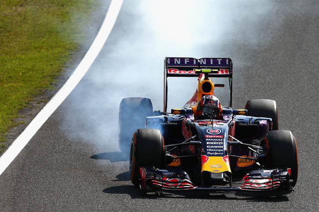 Red Bull Racing struggles in Japanese GP