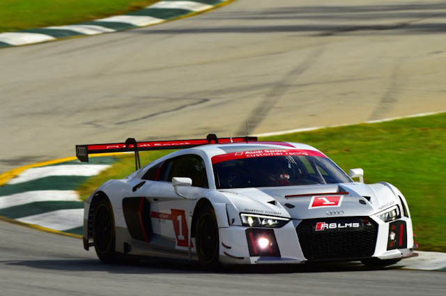 Audi R8 LMS Customer Car testing