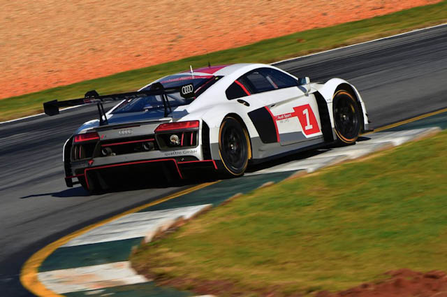 Audi R8 LMS test