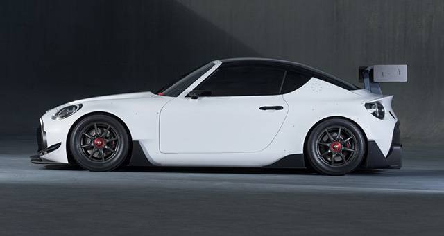 Side profile of the Toyota S-FR Racing Concept