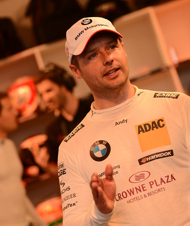 Andy Priaulx at the 2012 Race of Champions