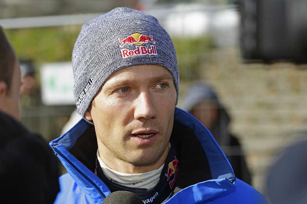 Volkswagen WRC driver Sebastien Ogier