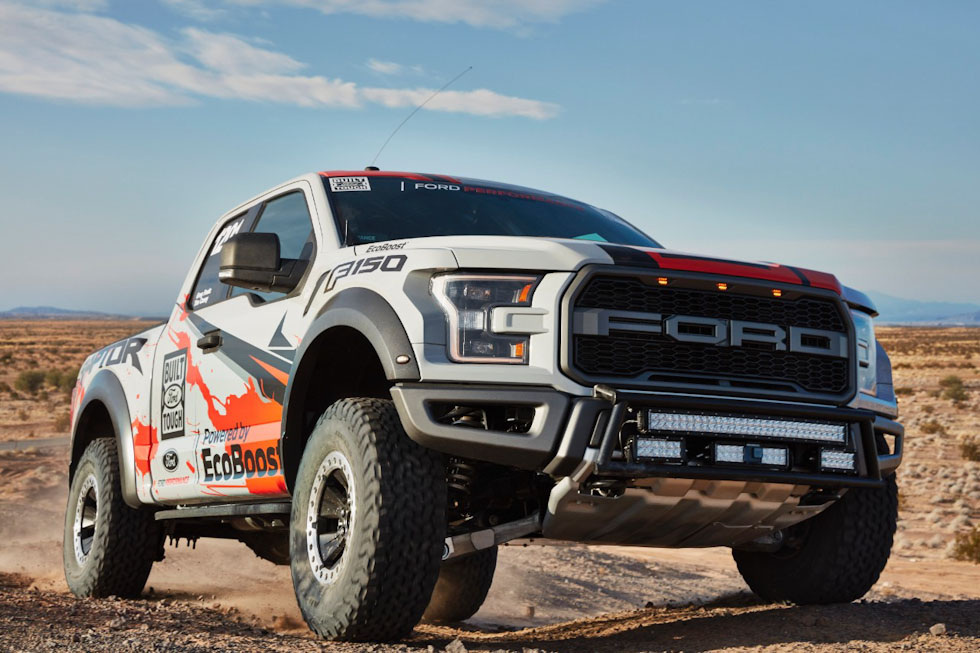 Ford Raptor race truck