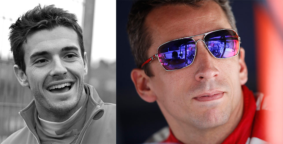 Jules Bianchi and Justin Wilson