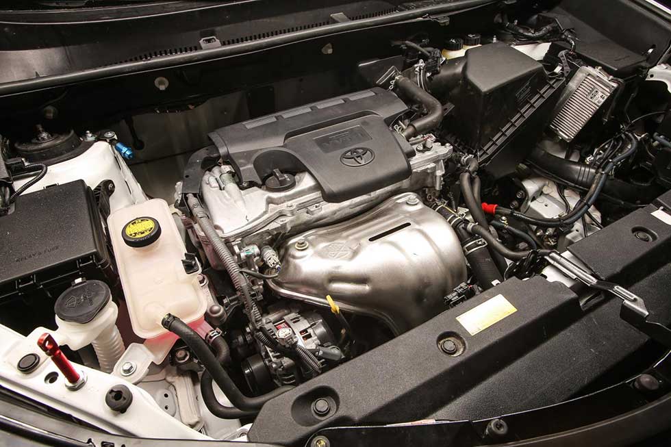 Under the hood of the 2016 Toyota RAV4 Rally