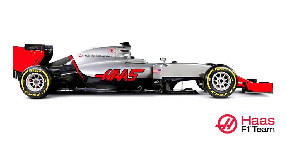Haas 2016 F1 car