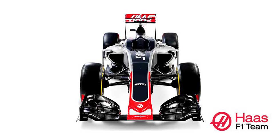 Haas 2016 F1 car