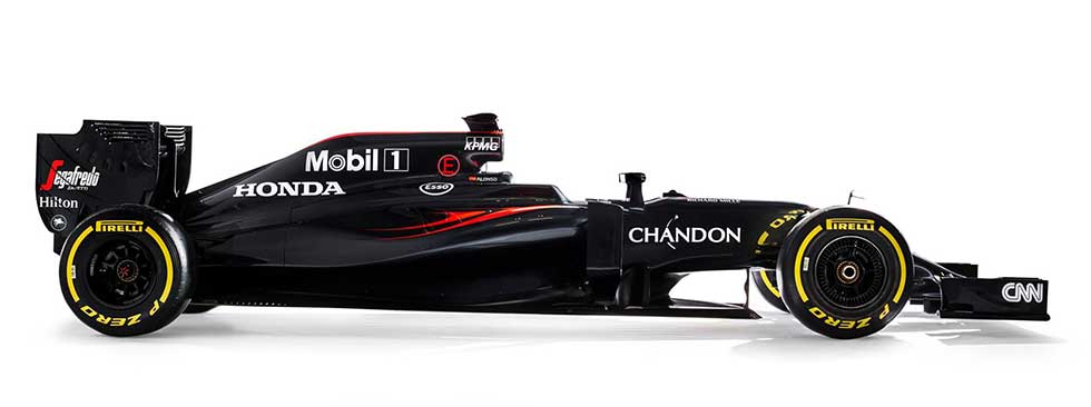 McLaren-Honda 2016 F1 car 