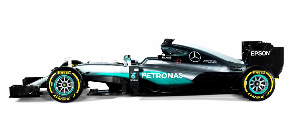 2016 Mercedes-AMG Petronas F1 car