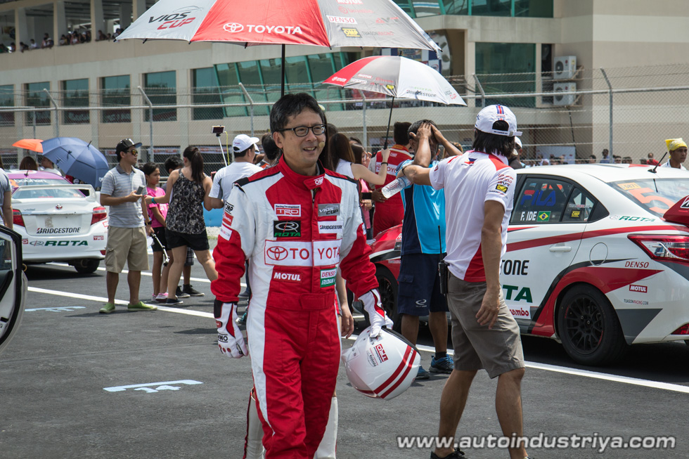 Satoru Suzuki on the grid