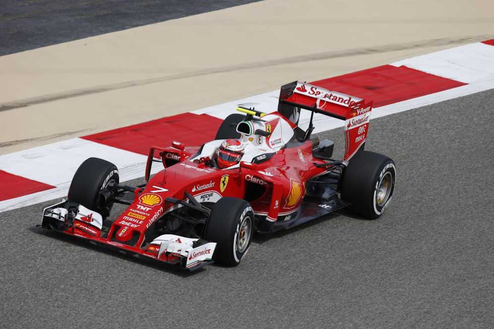 Kimi Raikkonen scores another podium in Bahrain