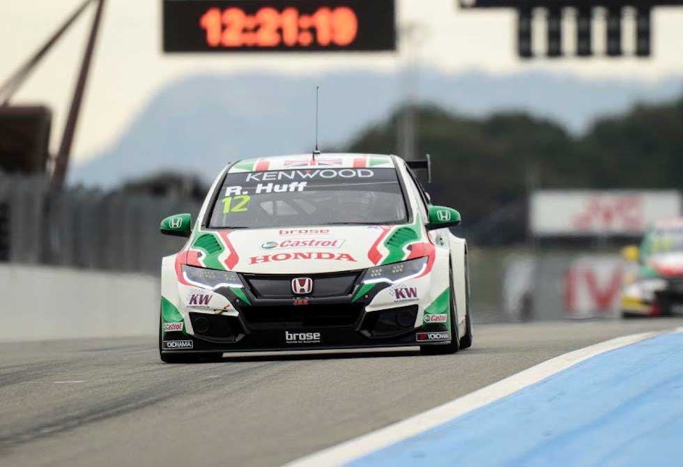 Rob Huff gives new Civic its first win