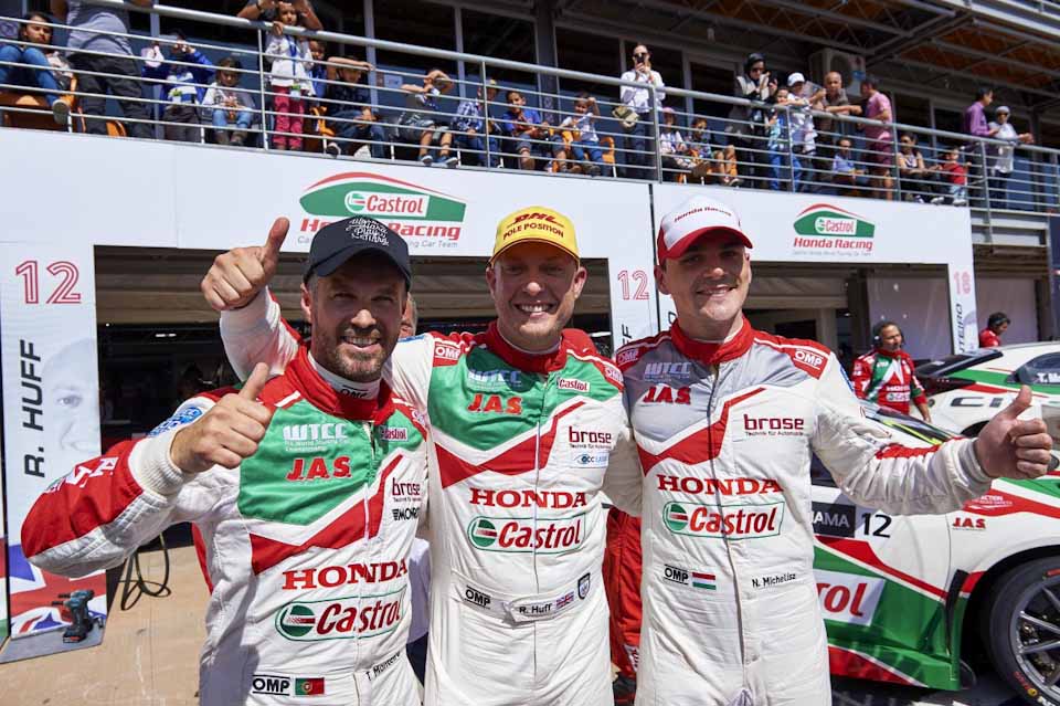 Top three Honda drivers