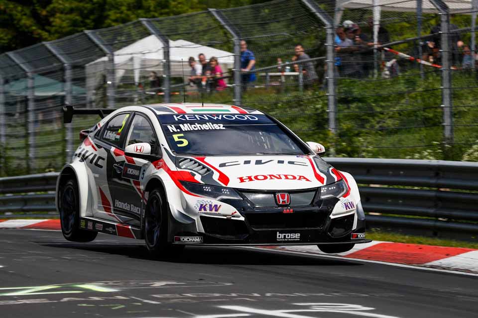 Norbert Michelisz put up a good fight